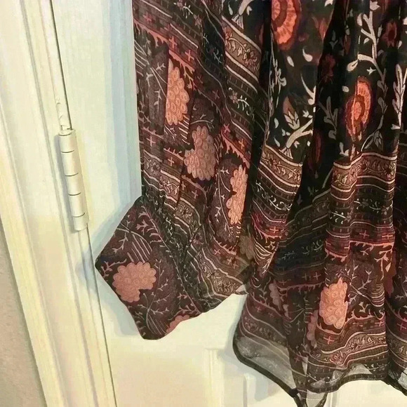 Ulla Johnson Bea Silk Blouse Size 6 - Picture 5 of 6